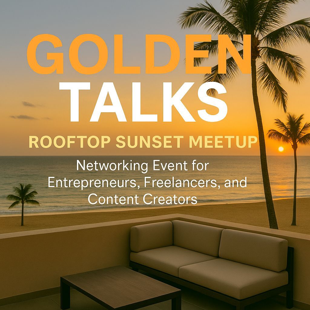 Golden Talks: Encuentro al Atardecer en Azotea