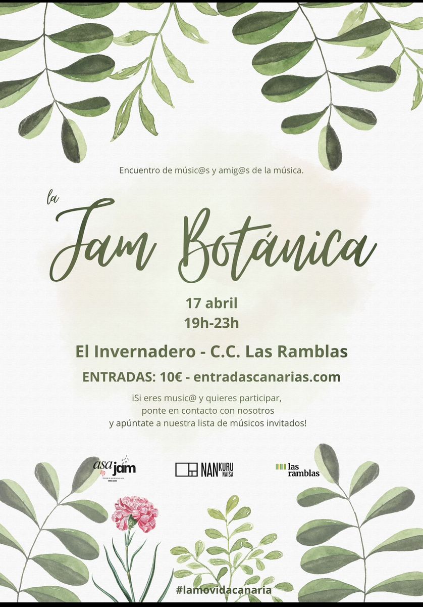 Jam Botánica: Live Music & DJ Session