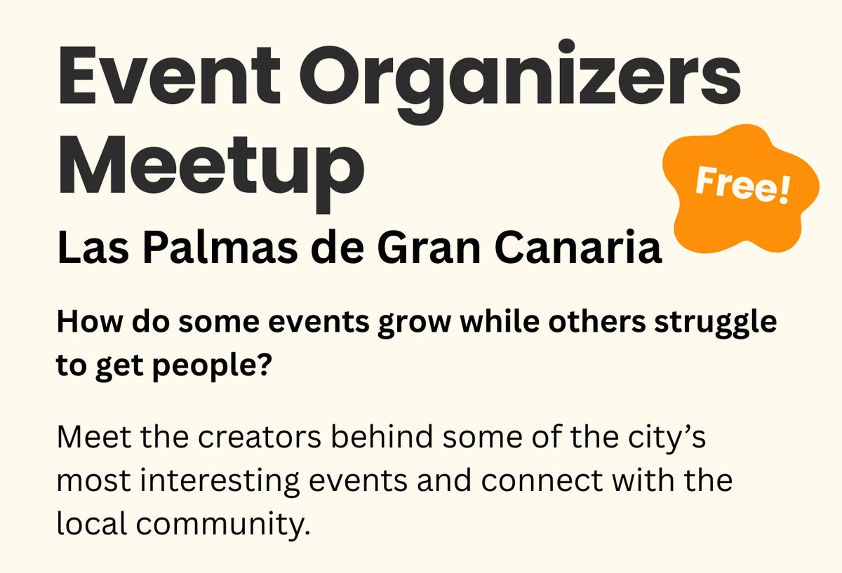 Event Organizers Meetup