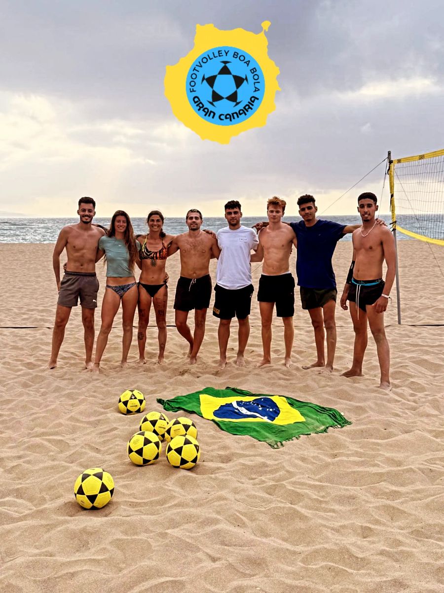 Footvolley Training in Las Canteras
