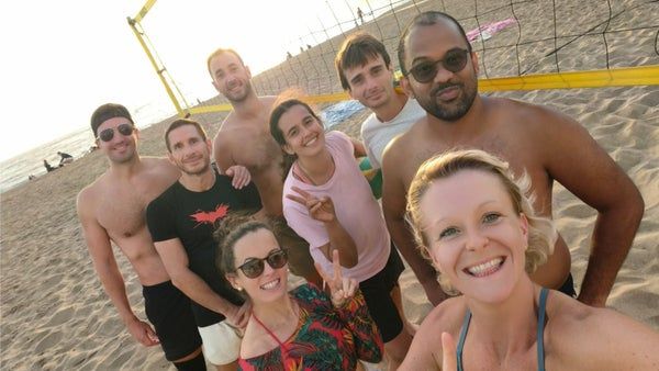 Beach Volleyball at Las Canteras