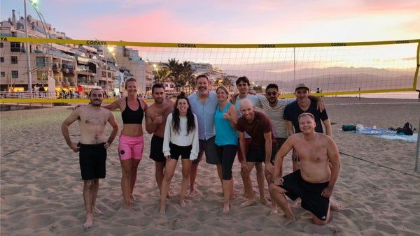 Beach Volleyball at Las Canteras